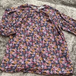 Zara Multicolor Floral Top